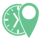 location and time icon