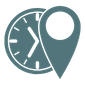location and time icon